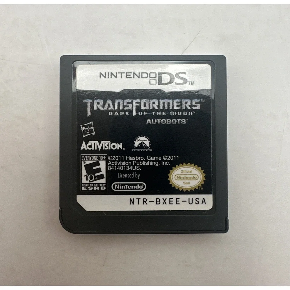 Transformers Dark of the Moon Autobots Nintendo DS 2011 Excellent Game Cartridge